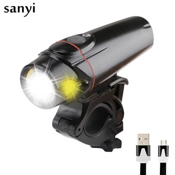 USB Rechargable Bicycle Light 2 Mode Bike LED Strobe Bike Light lights Lamp Front Torch Waterproof lamp Torch Bracket
USB Rechargable Bicycle Light 2 Mode Bike LED Strobe Bike Light lights Lamp Front Torch Waterproof lamp Torch Bracket