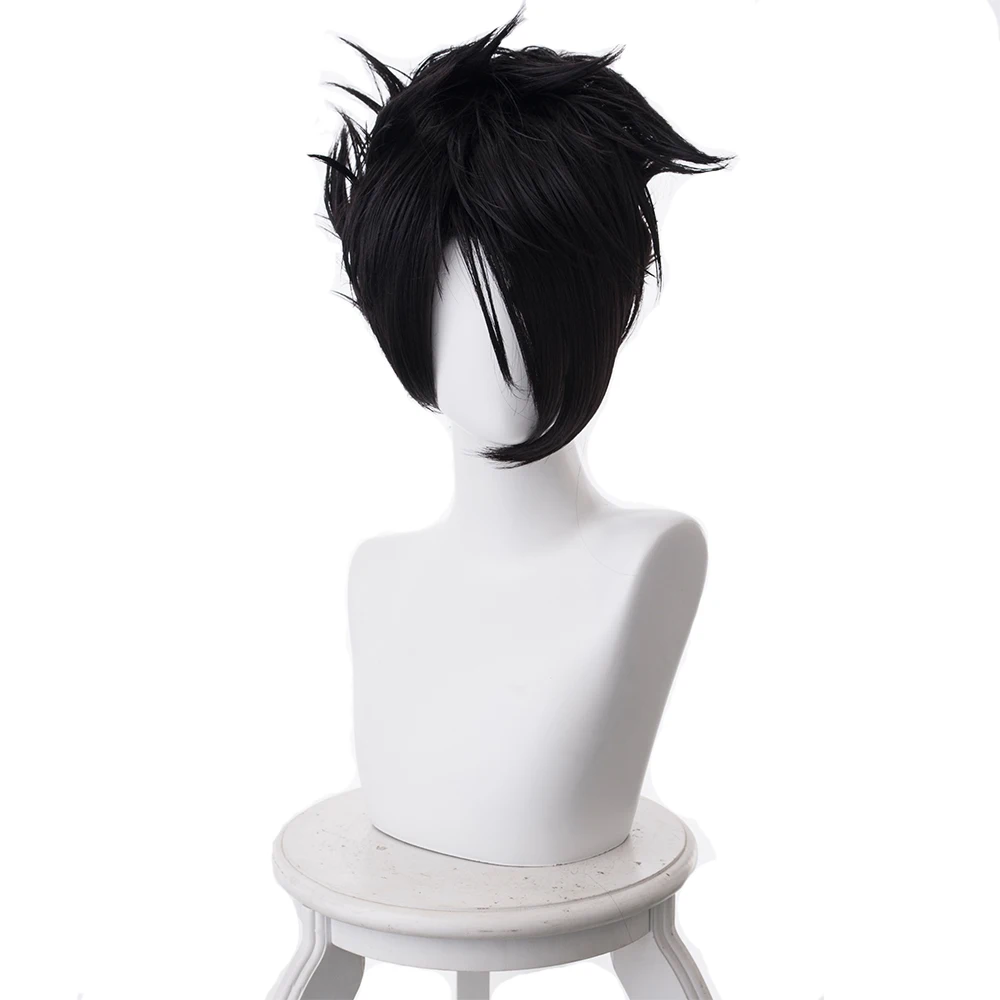 The Promised Neverland Ray Black Hairs Headwear Cosplay Cosplay Ray Short Wigs +Wig Cap
The Promised Neverland Ray Black Hairs Headwear Cosplay Cosplay Ray Short Wigs +Wig Cap