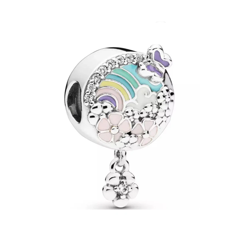 New Original 925 Sterling Silver Bead Flower Color Story Charm Fit Pandora Bracelet Necklace DIY Women Jewelry
New Original 925 Sterling Silver Bead Flower Color Story Charm Fit Pandora Bracelet Necklace DIY Women Jewelry