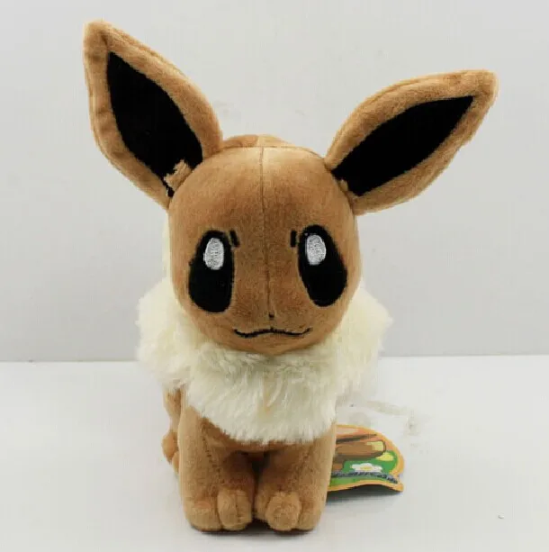 15 шт./лот 20 см Высококачественная плюшевая кукла Pokemon Eevee мягкие игрушки | Игрушки