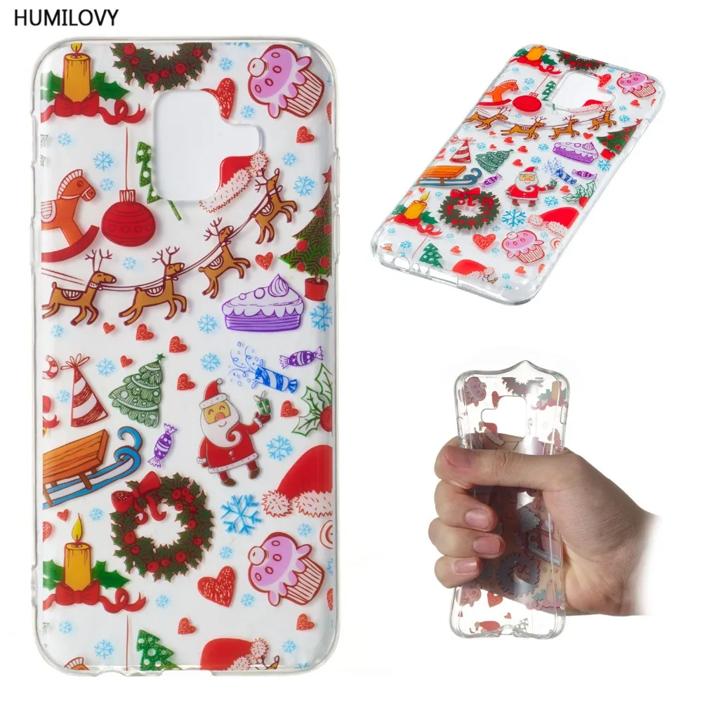 TPU Case For Samsung Galaxy A6 2018 Case Christmas Transparent Silicone Soft Clear Back Cover for Galaxy A6+ Plus Phone Cases
TPU Case For Samsung Galaxy A6 2018 Case Christmas Transparent Silicone Soft Clear Back Cover for Galaxy A6+ Plus Phone Cases