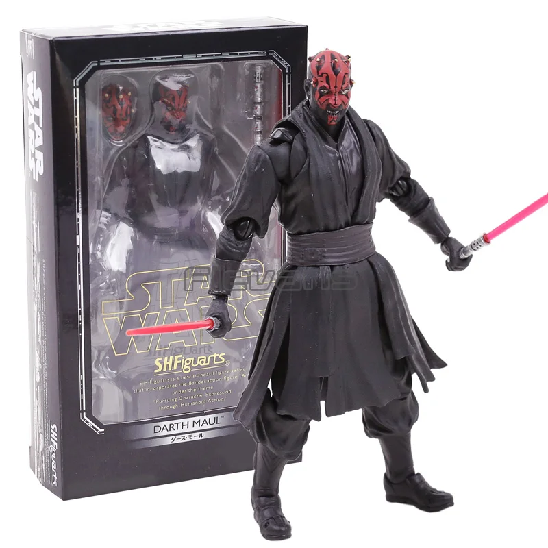 SHF S.H.Figuarts Movie Realzation Darth Maul PVC Action Figure Collectible Model Toy
SHF S.H.Figuarts Movie Realzation Darth Maul PVC Action Figure Collectible Model Toy