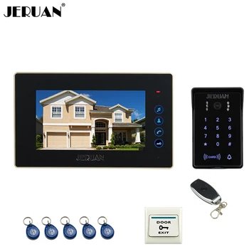 JERUAN Home wired 7`` touch key video door phone intercom system 700TVL RFID waterproof touch key password keypad camera
JERUAN Home wired 7`` touch key video door phone intercom system 700TVL RFID waterproof touch key password keypad camera