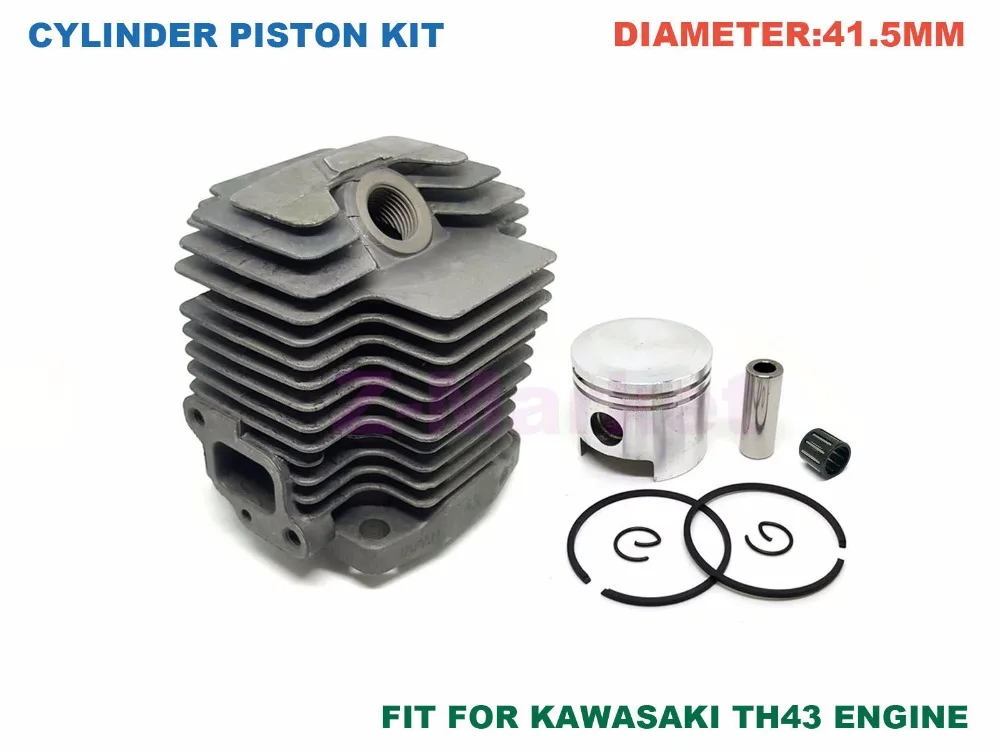 Cylinder Piston kit for KAWASAKI TH43 Brush Cutter.Grass Trimmer.Lawn Mower.Tiller.Gasoline Engine Garden Tools Spare Parts
Cylinder Piston kit for KAWASAKI TH43 Brush Cutter.Grass Trimmer.Lawn Mower.Tiller.Gasoline Engine Garden Tools Spare Parts