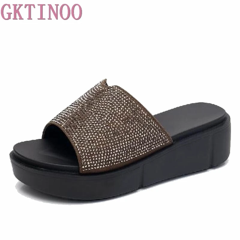 GKTINOO Wedges Woman Beach Flip Flops Platform Slippers Summer Sandals Thick Bottom Slides Open Toe Slippers Ladies Shoes 35-43
GKTINOO Wedges Woman Beach Flip Flops Platform Slippers Summer Sandals Thick Bottom Slides Open Toe Slippers Ladies Shoes 35-43