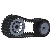 Tracked Crawler Wheel Kits for DIY Robot Car Chassis Smart Tank Platform for Robotic DIY Kid Educational
Tracked Crawler Wheel Kits for DIY Robot Car Chassis Smart Tank Platform for Robotic DIY Kid Educational