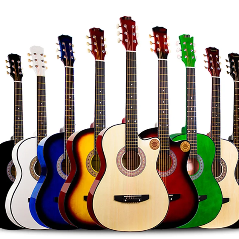 38 Inch Guitar Acoustic Guitar Beginner Musical Instruments Professiona Free 6 Pec Gifts Strings Capo Package 17 Colour Optional
38 Inch Guitar Acoustic Guitar Beginner Musical Instruments Professiona Free 6 Pec Gifts Strings Capo Package 17 Colour Optional