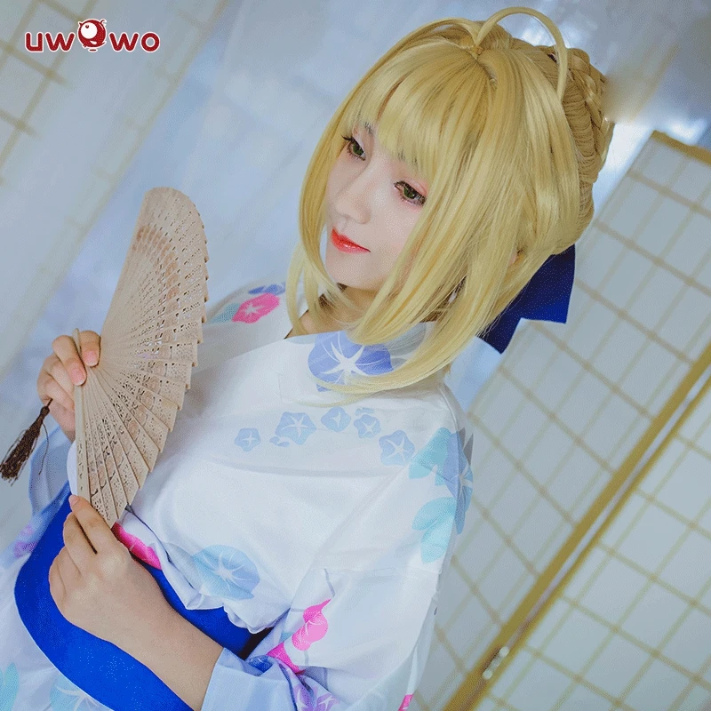 UWOWO Game FGO Leisure Stroll Women Cosplay Costume Fate Grand Order Arutoria Pendoragon Kimono Party Girl Costume Cosplay
UWOWO Game FGO Leisure Stroll Women Cosplay Costume Fate Grand Order Arutoria Pendoragon Kimono Party Girl Costume Cosplay
