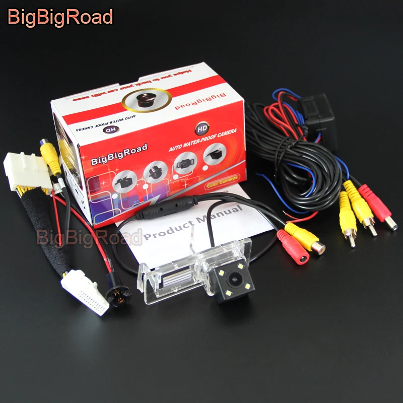 BigBigRoad Автомобильная камера заднего вида с портом RCA адаптер 24 контакта для Renault Clio