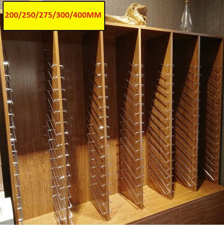 

12Pairs/Lot Kitchen Furniture Door Panel Sample Display Wire Bracket Rack Granite Marble Sheet Orangizer Showcase Chrome Black