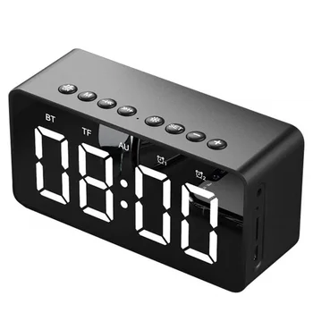 Bluetooth 5.0 Portable Wireless Bluetooth Speaker Column Subwoofer Music Sound Box LED Time Snooze Alarm Clock for Laptop Phone
Bluetooth 5.0 Portable Wireless Bluetooth Speaker Column Subwoofer Music Sound Box LED Time Snooze Alarm Clock for Laptop Phone