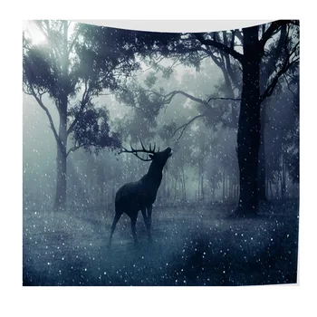 Forest Psychedelic Deer Wall Hanging Decorative Tapestry Multi-functional Cloth Wall Beach Mat Polyester Fabric Decorations
Forest Psychedelic Deer Wall Hanging Decorative Tapestry Multi-functional Cloth Wall Beach Mat Polyester Fabric Decorations