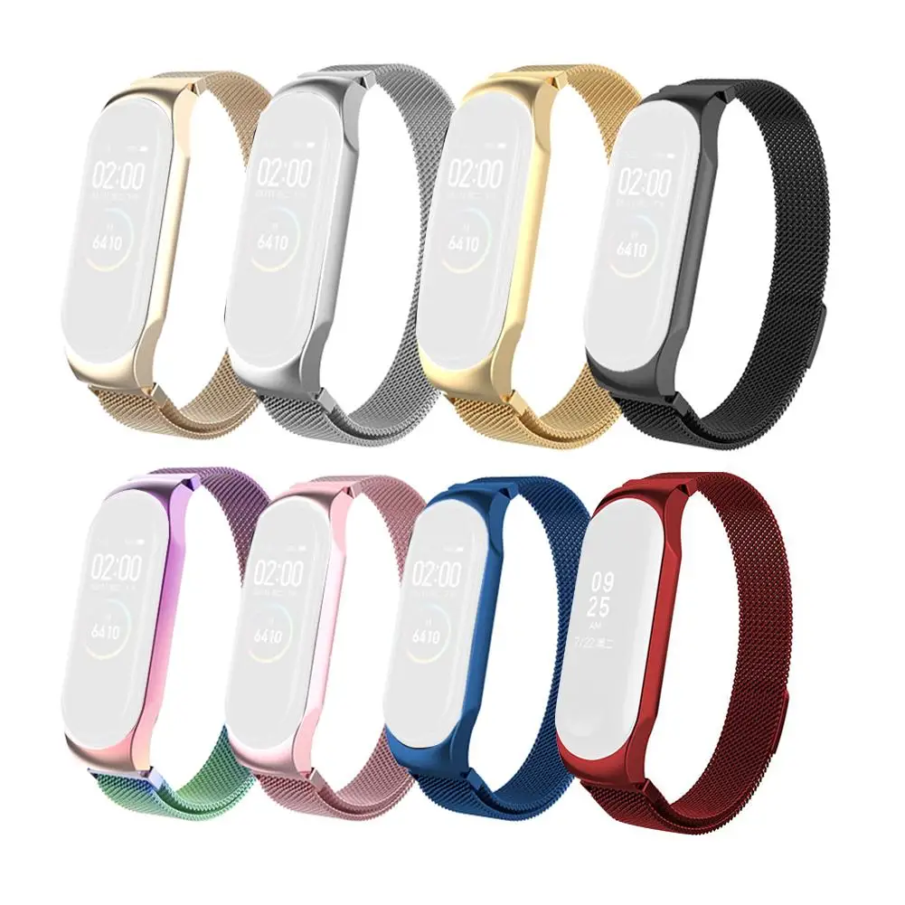 Fashion Stainless Steel Milanese Loop Strap Wrist Band Replacement For Xiaomi MI Band 4 Smart Watch
Fashion Stainless Steel Milanese Loop Strap Wrist Band Replacement For Xiaomi MI Band 4 Smart Watch