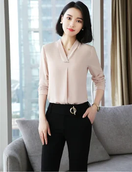 2018 New Styles Formal Pantsuits With 2 Piece Pants and Tops Sets Blouses & Shirts For Women Business Work Wear Pants Suits
2018 New Styles Formal Pantsuits With 2 Piece Pants and Tops Sets Blouses & Shirts For Women Business Work Wear Pants Suits