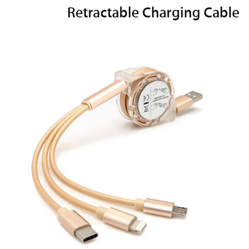 3 in 1 Retractable Multi USB Charging Cable For honor 10 9 9i 8 8x lite powerbank samsung galaxy A5 j5 2017 mobile phone Charger
3 in 1 Retractable Multi USB Charging Cable For honor 10 9 9i 8 8x lite powerbank samsung galaxy A5 j5 2017 mobile phone Charger