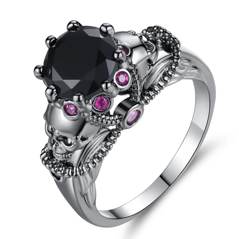 New Product Head Ring Colour Zircon Ring Woman Punk Style men and women jewelry accessories jewelery
New Product Head Ring Colour Zircon Ring Woman Punk Style men and women jewelry accessories jewelery