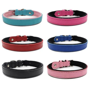 100% High Quality Dog Collars 3 Sizes 6 Colors Genuine Leather Diving Waterproof Leather Small Dog Puppy Pet Collars
100% High Quality Dog Collars 3 Sizes 6 Colors Genuine Leather Diving Waterproof Leather Small Dog Puppy Pet Collars