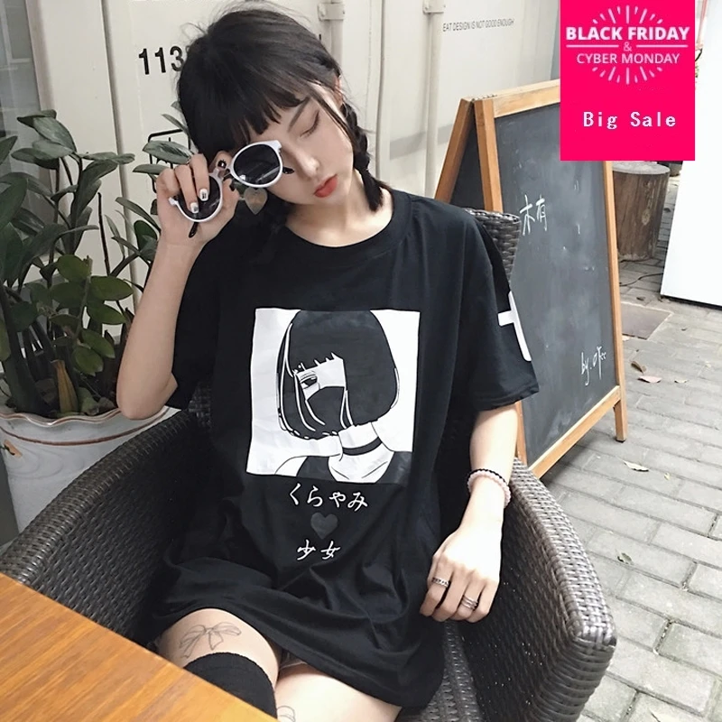 Harajuku Japanese Women Cartoon Tees Tops Unique Graphic Short Sleeves T Shirt White Tees Kawaii Cute Shirt Cotton Drop Shipping
Harajuku Japanese Women Cartoon Tees Tops Unique Graphic Short Sleeves T Shirt White Tees Kawaii Cute Shirt Cotton Drop Shipping