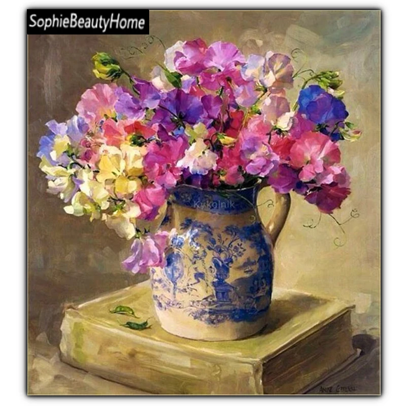 Sophie beauty home 5D acupuncture DIY hand-painted diamonds all drilling embroidery painting flower home decorative flower pots
Sophie beauty home 5D acupuncture DIY hand-painted diamonds all drilling embroidery painting flower home decorative flower pots