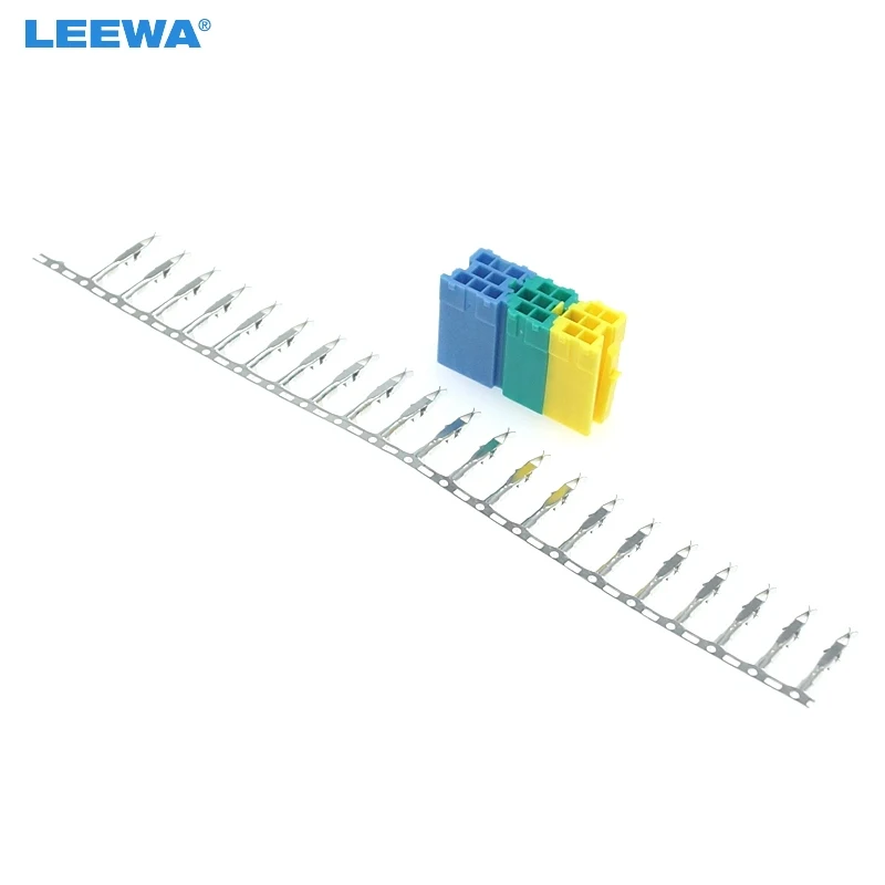 LEEWA 10set Auto Car Aux Cable Connector Mini ISO Terminal Pins Socket for Volkswagen Audi Skoda CD/DVD DIY Plug Changer
LEEWA 10set Auto Car Aux Cable Connector Mini ISO Terminal Pins Socket for Volkswagen Audi Skoda CD/DVD DIY Plug Changer