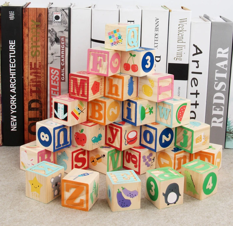 Kids Montessori Alphabet Letters Digital Early Learning Resources Wooden ABC Cube Blocks Educational Toys Gifts For Children
Kids Montessori Alphabet Letters Digital Early Learning Resources Wooden ABC Cube Blocks Educational Toys Gifts For Children