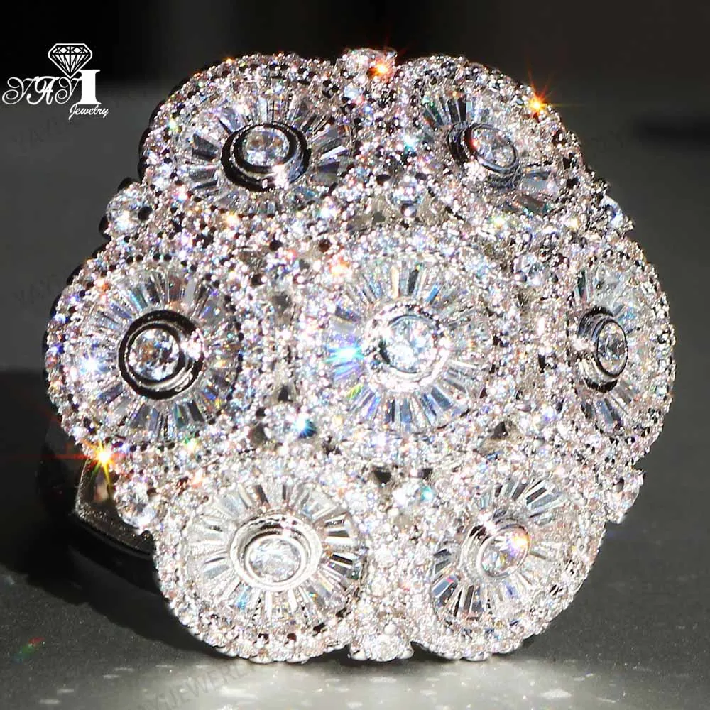 YaYI Jewelry Princess Cut 15 CT White Zircon Silver Color Engagement Rings wedding Heart Rings Girls Party ring Gifts 915
YaYI Jewelry Princess Cut 15 CT White Zircon Silver Color Engagement Rings wedding Heart Rings Girls Party ring Gifts 915