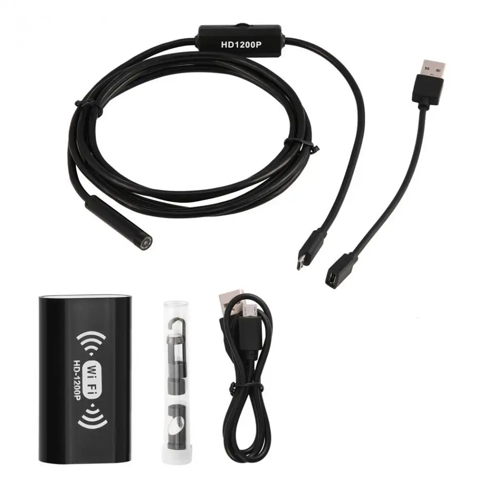 F130 8 LED 8MM Waterproof Wireless WiFi Borescope Endoscope Inspection HD 1200P Camera for iPhone Tablet PC Computer etc
F130 8 LED 8MM Waterproof Wireless WiFi Borescope Endoscope Inspection HD 1200P Camera for iPhone Tablet PC Computer etc