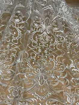 Nigerian sequins Lace Fabric African French Net Lace Fabric Jolin-71514 bridal Tulle Mesh Fabric 
Nigerian sequins Lace Fabric African French Net Lace Fabric Jolin-71514 bridal Tulle Mesh Fabric