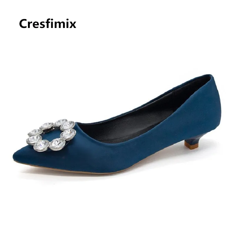 Cresfimix Mujer Tacones Altos Women Fashion Blue Slip on Heel Shoes Lady Casual Party Night Club Shoes Cool Street Shoes C3414
Cresfimix Mujer Tacones Altos Women Fashion Blue Slip on Heel Shoes Lady Casual Party Night Club Shoes Cool Street Shoes C3414