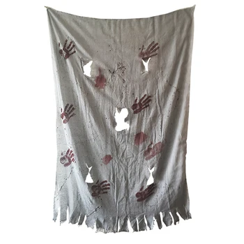 Bloody Hand Printing Door Cover Halloween Terror Door Curtain Haunted House Escape Horror props Decorations
Bloody Hand Printing Door Cover Halloween Terror Door Curtain Haunted House Escape Horror props Decorations