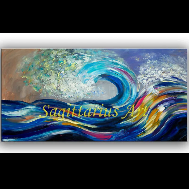 Hand Painted Modern Abstract Rolling Wave Oil Painting on Canvas Wall Art Living Room Decor Canvas Painting Home decorations
Hand Painted Modern Abstract Rolling Wave Oil Painting on Canvas Wall Art Living Room Decor Canvas Painting Home decorations