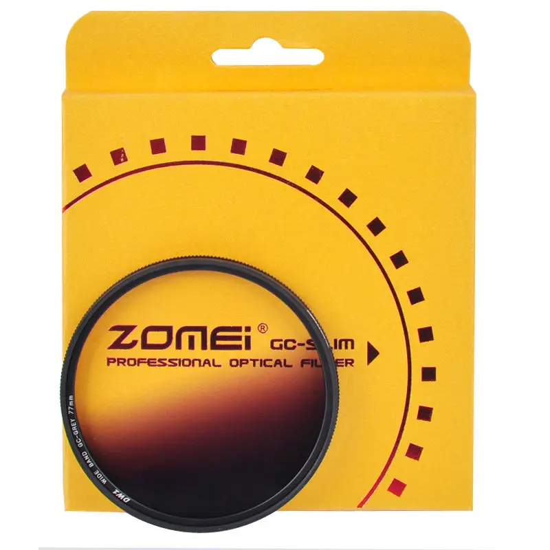Zomei Slim Camera Wide Band GC Filter Gradient Neutral Density Filter Lens Kit Red Blue Orange Gray 40.5 49 52 58 67 72 77 82mm
Zomei Slim Camera Wide Band GC Filter Gradient Neutral Density Filter Lens Kit Red Blue Orange Gray 40.5 49 52 58 67 72 77 82mm