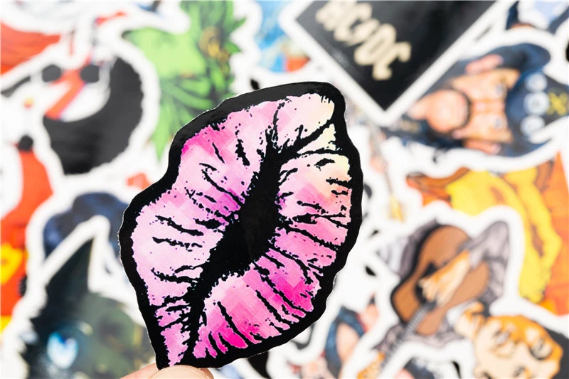 30PCS Rock Sticker Music Retro Band Graffiti JDM Stickers to DIY Guitar Motorcycle Laptop Luggage Skateboard Car Snowboard (9)