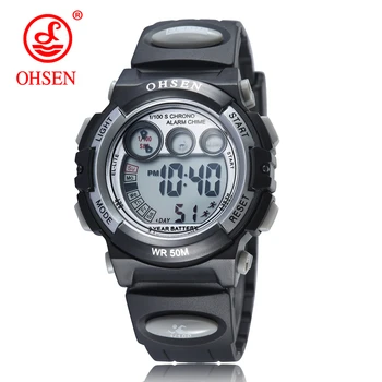 OHSEN Fashion Children Sports Watches Waterproof 5ATM Kids LED Digital Watch Student Outdoor Hand Electronic Clock Montre Femme
OHSEN Fashion Children Sports Watches Waterproof 5ATM Kids LED Digital Watch Student Outdoor Hand Electronic Clock Montre Femme