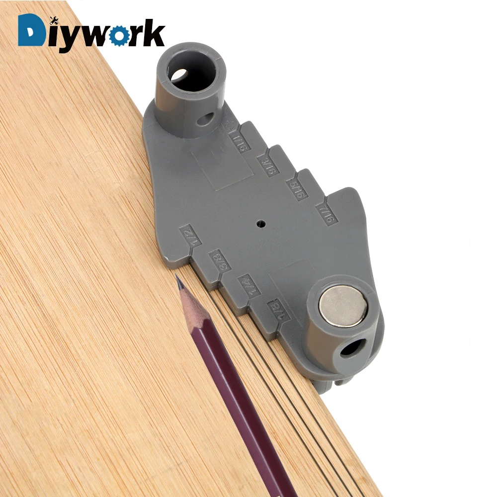 DIYWORK Marking Center Gauge Magnet Marking Measurement Alignment Line Center Gauge Gauging Tools Finder Locator
DIYWORK Marking Center Gauge Magnet Marking Measurement Alignment Line Center Gauge Gauging Tools Finder Locator