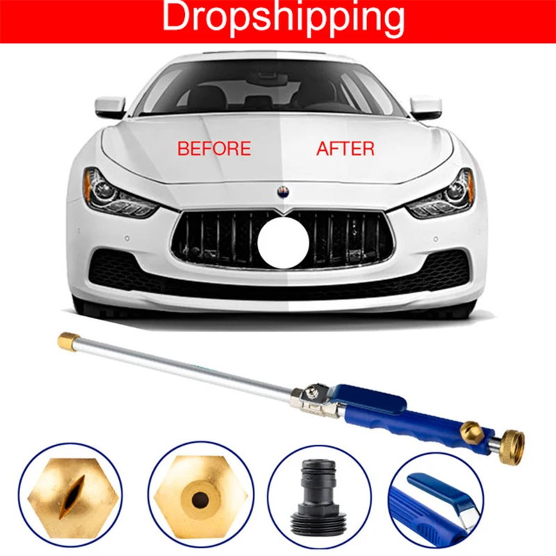 Alloy Wash Tube Hose Car High Pressure Power Water Jet Washer 2 Spray Tips Lawn Garden Tools Auto Maintenance Cleaner Watering
Alloy Wash Tube Hose Car High Pressure Power Water Jet Washer 2 Spray Tips Lawn Garden Tools Auto Maintenance Cleaner Watering