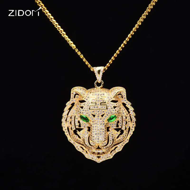 Men HipHop iced out bling tiger pendant necklaces CZ AAA Zircon 100% Copper fashion Animal shape necklace men hip hop jewelry
Men HipHop iced out bling tiger pendant necklaces CZ AAA Zircon 100% Copper fashion Animal shape necklace men hip hop jewelry