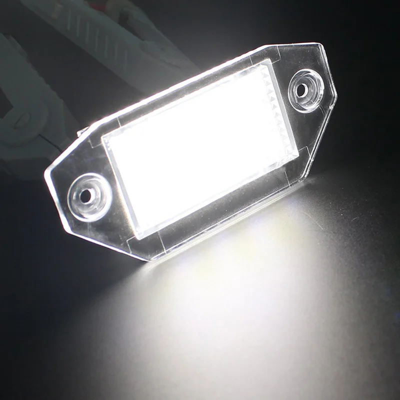 Spot Auto Universal Hot 2 Pcs Error Free 18LED License Plate Lights ForCar MK3 2000-2007 Car Styling