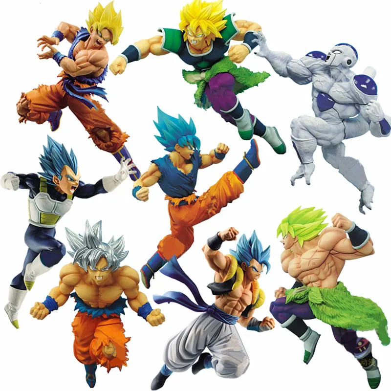 2019 Movie Anime Dragon Ball Broli Son Goku Vegeta Vegetto Gogeta Blue Saiyan Ultra Instinct Frieza Action Figure Model
2019 Movie Anime Dragon Ball Broli Son Goku Vegeta Vegetto Gogeta Blue Saiyan Ultra Instinct Frieza Action Figure Model