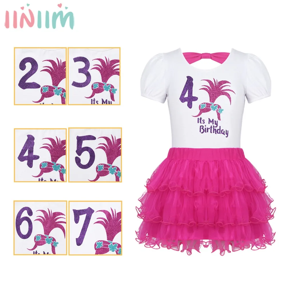 Infantil Baby Kids Girls Outfit Clothing Wig Pattern Its My Birthday Number 2/3/4/5/6/7 Printed Tops with Tutu Skirt Set
Infantil Baby Kids Girls Outfit Clothing Wig Pattern Its My Birthday Number 2/3/4/5/6/7 Printed Tops with Tutu Skirt Set