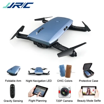 

JJRC H47 ELFIE Plus Selfie Drone with Camera HD 720P Foldable RC Pocket Selfie Drone Controller Quadcopter VS H37 Dron