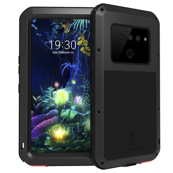 LOVEMEI Luxury Dirt-resistant Anti-knock Metal Aluminum Cases Cover with Gorilla Glass for LG V50 ThinQ Heavy Duty Protection
LOVEMEI Luxury Dirt-resistant Anti-knock Metal Aluminum Cases Cover with Gorilla Glass for LG V50 ThinQ Heavy Duty Protection