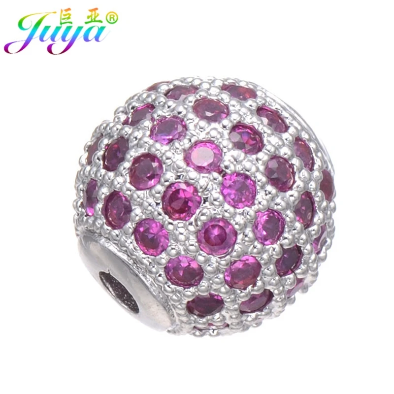 Металлические бусины диско Juya для изготовления браслетов ожерелий бусин 8 мм 10 12