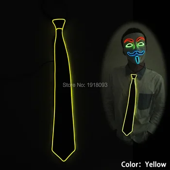 Birthday Party Decoration Wedding Favor Neon Light up EL Wire Tie Glowing Necktie with Sound activated Driver Holiday Supplies
Birthday Party Decoration Wedding Favor Neon Light up EL Wire Tie Glowing Necktie with Sound activated Driver Holiday Supplies