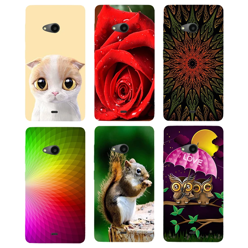 Case For Microsoft Nokia Lumia 535 Back Cover Flower Plants Original Soft TPU Silicone Printed Cute Cat Owl Animal Phone Case
Case For Microsoft Nokia Lumia 535 Back Cover Flower Plants Original Soft TPU Silicone Printed Cute Cat Owl Animal Phone Case