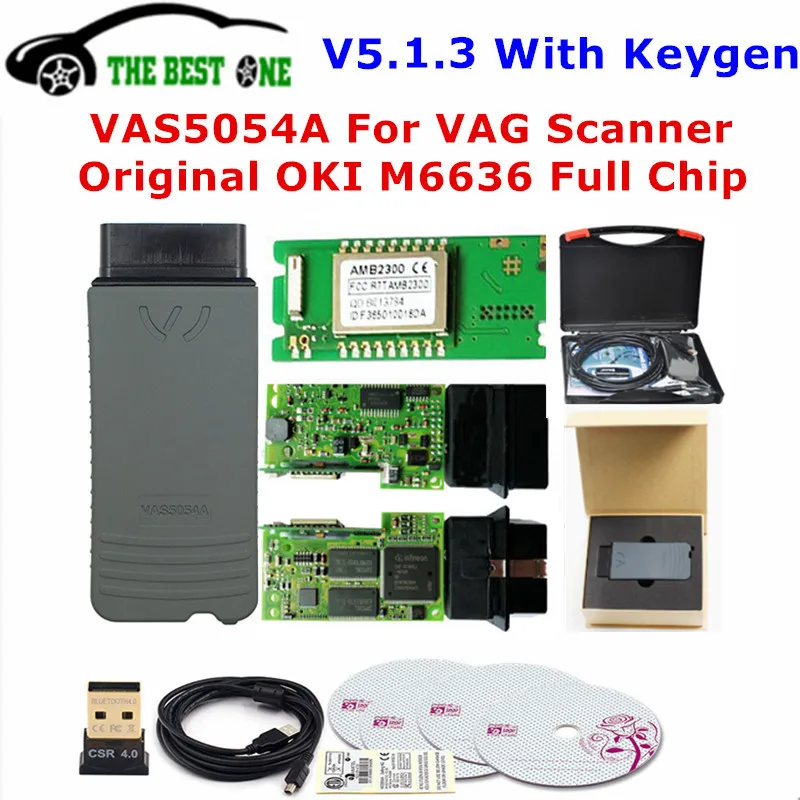ODIS 5.1.3 VAS 5054A Original OKI Full Chip VAS5054A Bluetooth AMB2300 VAS5054 UDS VAS6154 WIFI VAS 6154 For VAG Diagnostic Tool
ODIS 5.1.3 VAS 5054A Original OKI Full Chip VAS5054A Bluetooth AMB2300 VAS5054 UDS VAS6154 WIFI VAS 6154 For VAG Diagnostic Tool