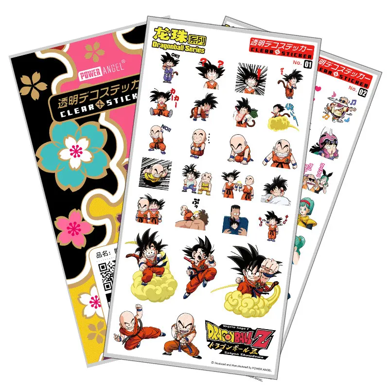 Hot Anime Dragon Ball GOKU Vegeta Luxury Stickers For Mobile Phone Laptop Book Plastic Transparent Decal Toy Sticker Gift
Hot Anime Dragon Ball GOKU Vegeta Luxury Stickers For Mobile Phone Laptop Book Plastic Transparent Decal Toy Sticker Gift