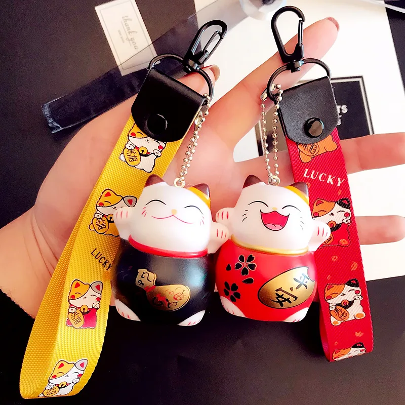 Lucky Cat Doll Keychain Cartoon Wristband Letter Ribbon Key Chain Women Key Holder Car Key Ring Auto Key Chains Bag Charms Gift
Lucky Cat Doll Keychain Cartoon Wristband Letter Ribbon Key Chain Women Key Holder Car Key Ring Auto Key Chains Bag Charms Gift