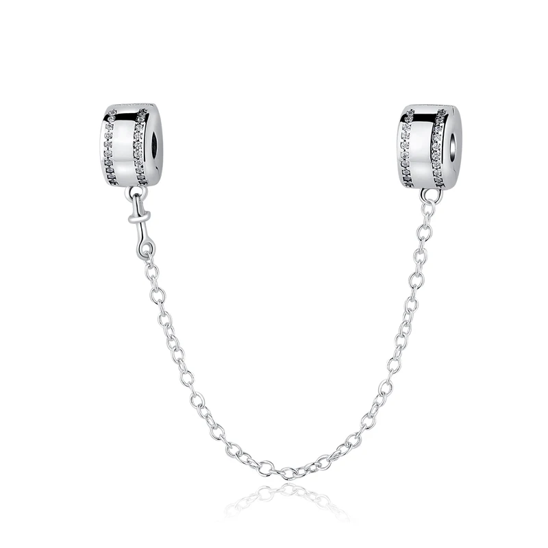 Free Shipping 925 Sterling Silver Beads Rose Golden Safety Chain Charms Fit Original Pandora Bracelet For Women DIY Jewelry
Free Shipping 925 Sterling Silver Beads Rose Golden Safety Chain Charms Fit Original Pandora Bracelet For Women DIY Jewelry