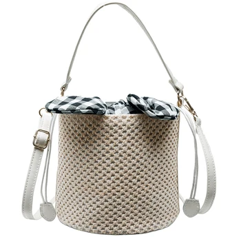 Women Straw Bags Summer Female Bowknot Beach Bags Women Designer Casual Tote Ladies Vintage
Women Straw Bags Summer Female Bowknot Beach Bags Women Designer Casual Tote Ladies Vintage